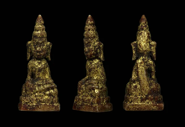 Amuletos Buda Tailandeses Hechos Marfil Antiguo — Foto de Stock