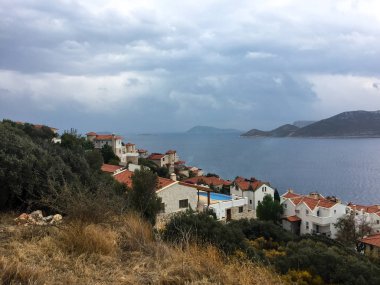 Deniz Akdeniz kasabası