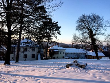 Kışın Sırp Köyü