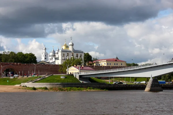 Древнерусские фортеры Новгорода — стоковое фото