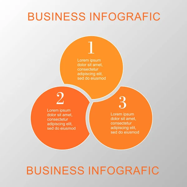 Diagrama de negocios círculo — Vector de stock