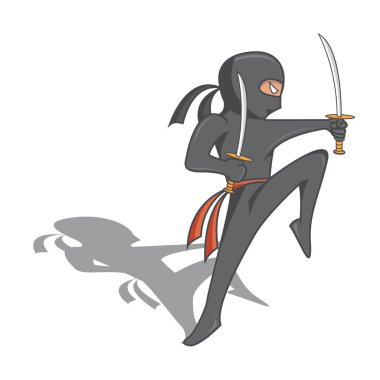 Komik ninja çizgi film çizimler.