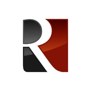 Yaratıcı R harfi vektör logo tasarımı. Vektör işareti. Karakter logo sembolleri. Logo simge Tasarım Web sitesi için