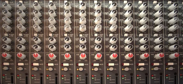Sound mixer background — Stock Photo, Image
