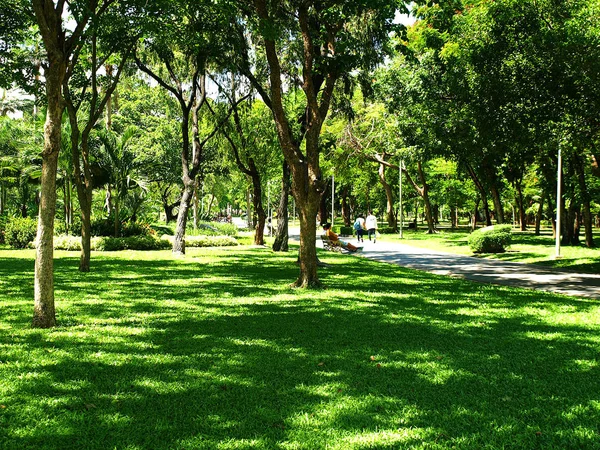 Park w mieście — Zdjęcie stockowe