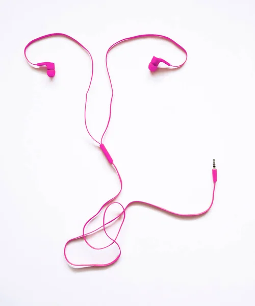 Uterus shaped earphones — Stock Photo, Image