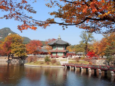 Kore geleneksel mimari Gyeongbokgung Sarayı