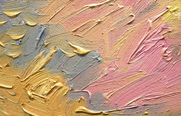 Arte abstracto fondo pintura al óleo pinceladas . —  Fotos de Stock