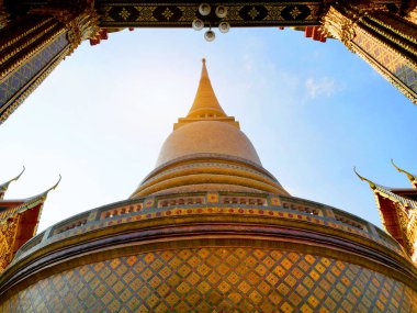 Wat Rajabopit Kraliyet Mezarları ve Bangkok Tayland Tapınağı.