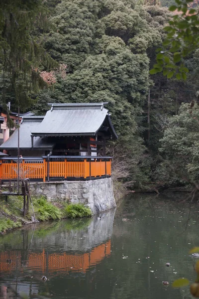Sanktuarium Fushimi Inari Kioto Japonia — Zdjęcie stockowe