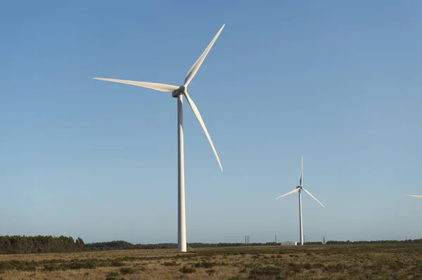 Wind energy farm turbine — Stock Photo, Image