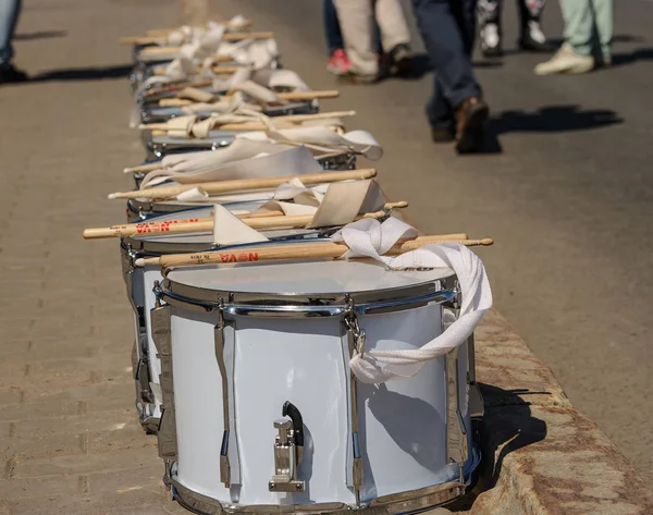 gösteri için hazırlık