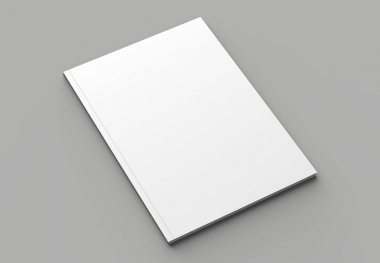 Yumuşak kapak broşür, dergi, kitap ya da alay kadar izole katalog 