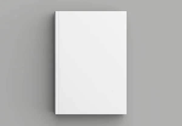 Sert kapak kitap kadar üzerinde izole yumuşak gri arka plan dalga geçiyorsunuz. 3D hasta