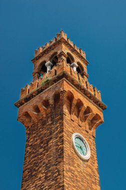 Tuğla Murano, saat kulesi detayını yapılmış