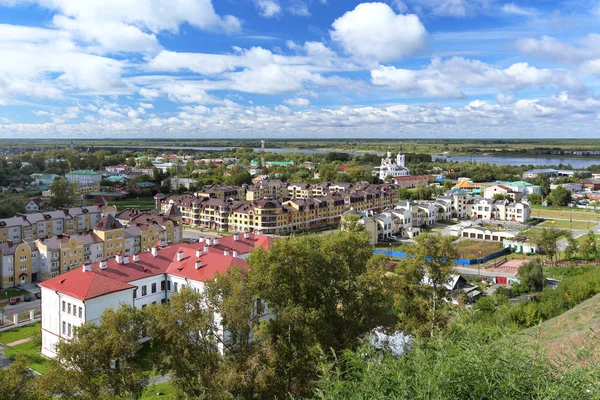 Sibiřské město Tobolsk v regionu Tyumen v Rusku — Stock fotografie
