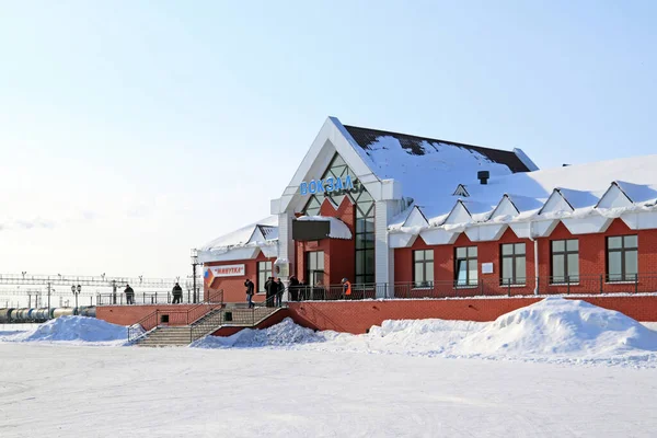 Korotchayevo Rusya Mart 2012 Kuzey Sibirya Nın Yamalo Nenets Özerk — Stok fotoğraf