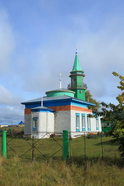 Tyumen Região Rússia Agosto 2013 Mesquita Aldeia Sabanaki Distrito Tobolsk — Fotografia de Stock