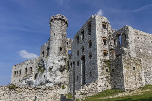 Ruinas Del Castillo Ogrodzieniec Polonia — Foto de Stock