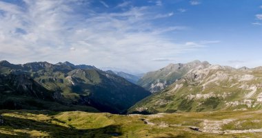 Bir görünümünü dağ Alpleri'nde