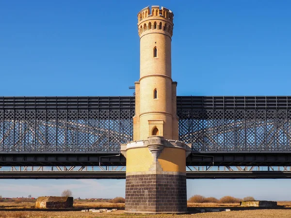 Historical Road Bridge Tczew Poland — Stock Photo, Image