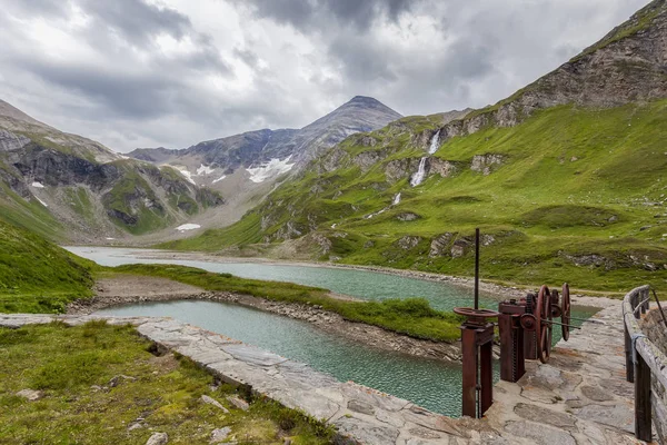 Vysoká Horská Krajina Alpy Rakousko — Stock fotografie