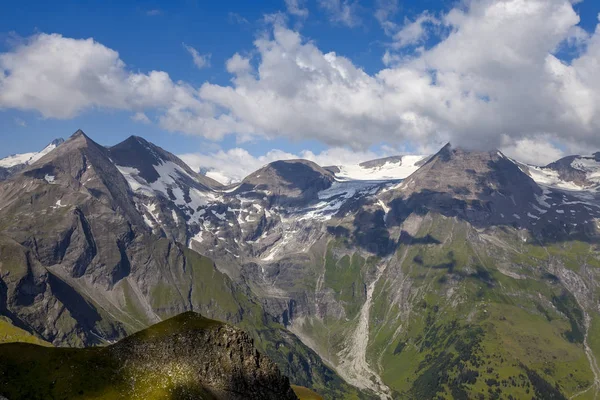 Una Vista Cordillera Los Alpes — Foto de Stock