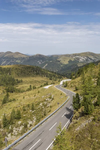 Strada alpina in Austria — Foto Stock