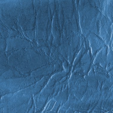 eski mavi suni deri doku ezilmiş