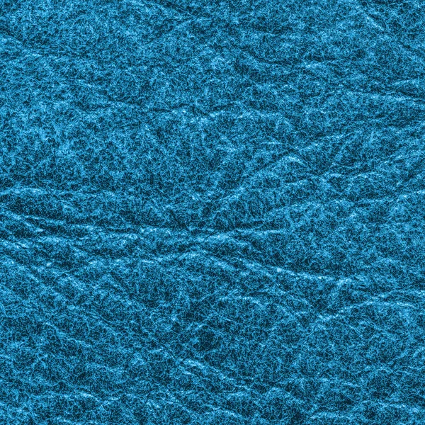 Blue old leather texture closeup — Stock Photo, Image