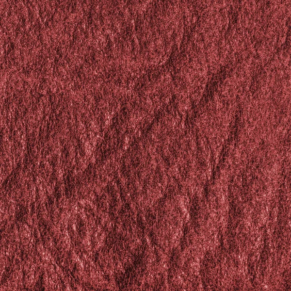 Red roughly dressed leather  texture closeu — Stock Photo, Image