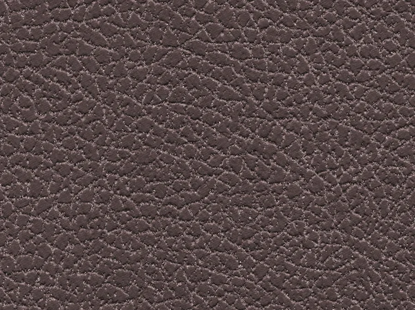 Dark brown artificial leather texture closeup — Stock Photo, Image