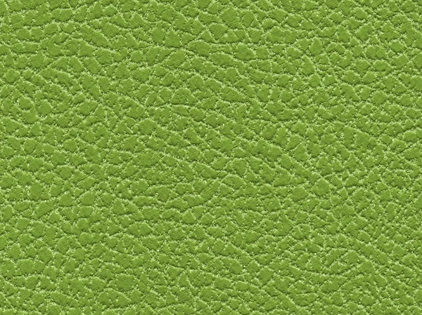Grön konstläder struktur närbild. — Stockfoto