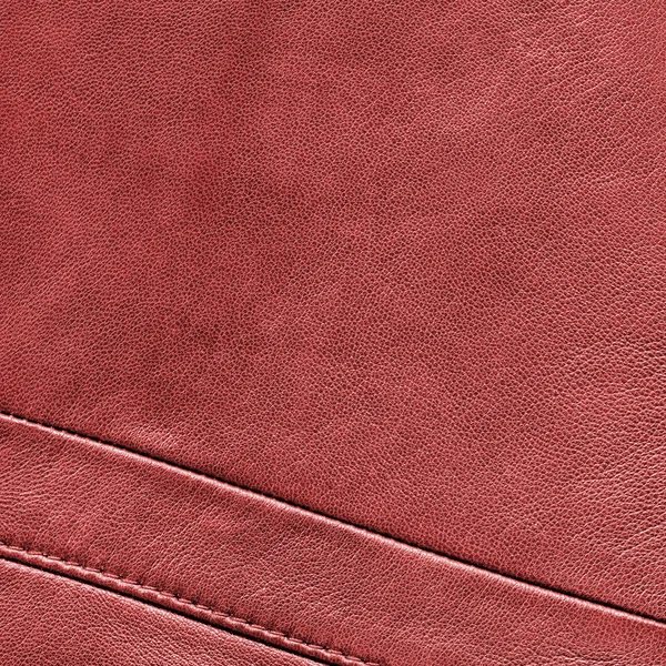 Textura de couro vermelho velho — Fotografia de Stock