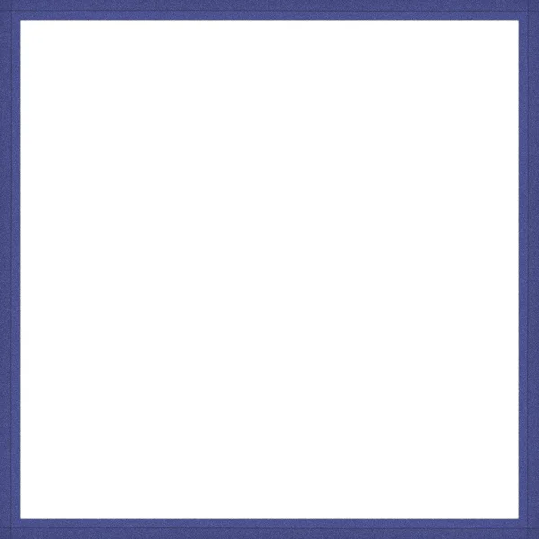 Cienka niebieska ramka kwadrat — Zdjęcie stockowe