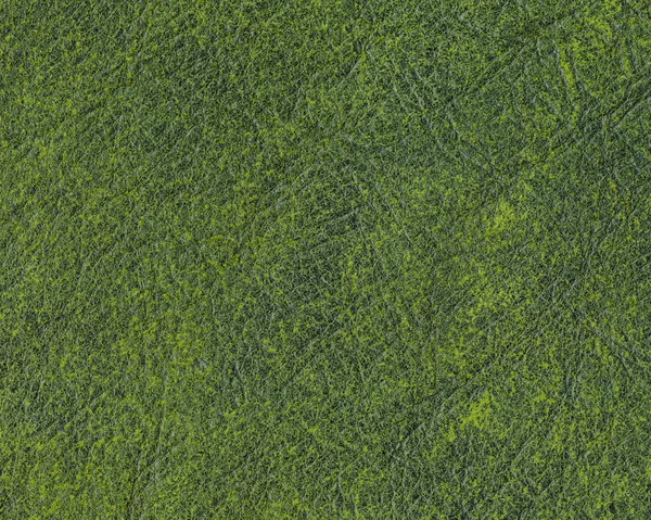 Textura de couro enrugado verde como fundo — Fotografia de Stock