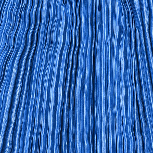 Mavi Pileli kumaş doku. Arka plan olarak yararlı — Stok fotoğraf