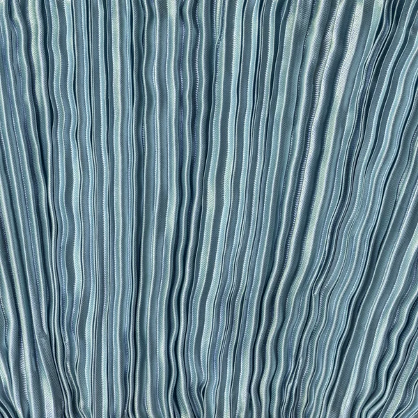 Blue pleated fabric texture. Useful  as background — Stock Photo, Image