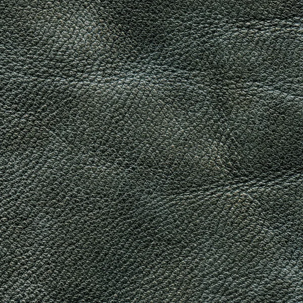 Textura de couro preto natural velho como fundo — Fotografia de Stock