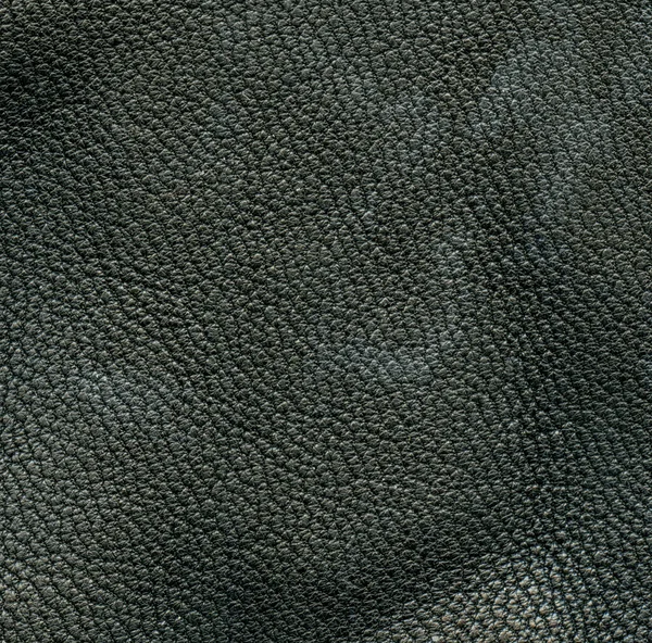 Old black leather texture — Stock Photo, Image