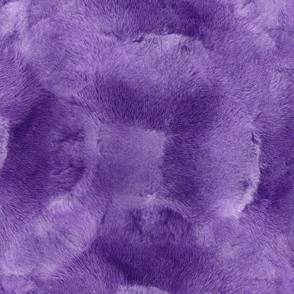 Fragment of natural violet fur coat texture — Stock Photo, Image