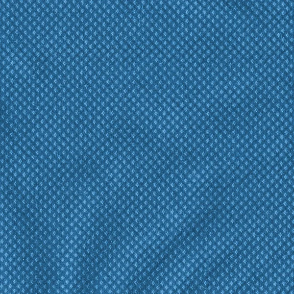 Blue fabric texture closeup. — Stock Photo, Image