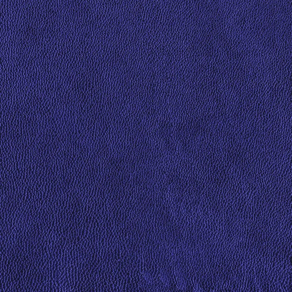 Mörk blå läder texture eller bakgrund — Stockfoto