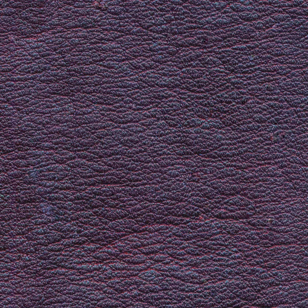 Old dark violet leather surface closeup as background — Stock Photo, Image