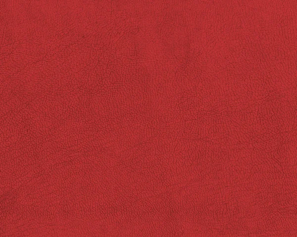 Texture cuir artificiel rouge — Photo