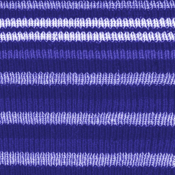 Sfondo a strisce tessili blu — Foto Stock