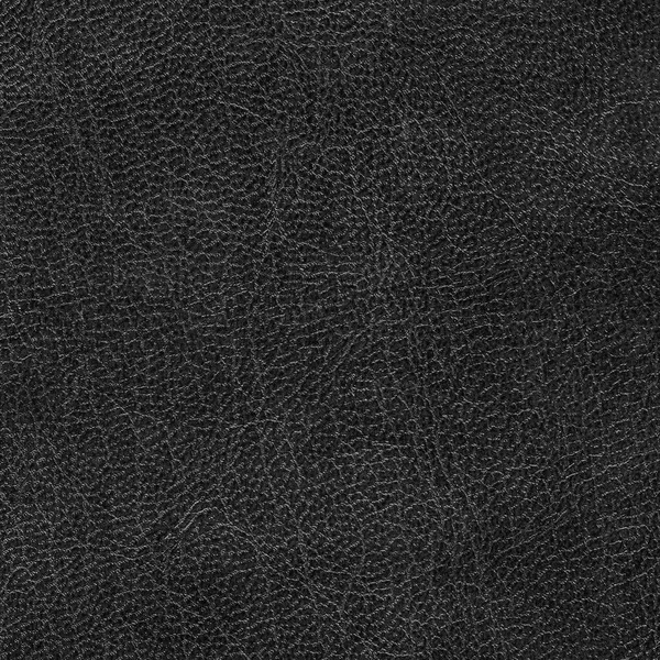 Black artificial leather texture as background — Stock Photo, Image