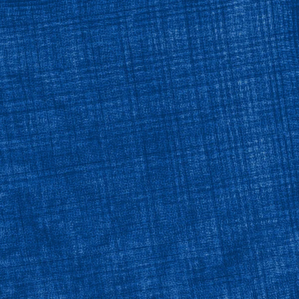 Blauwe achtergrond op basis van textiel textuur — Stockfoto