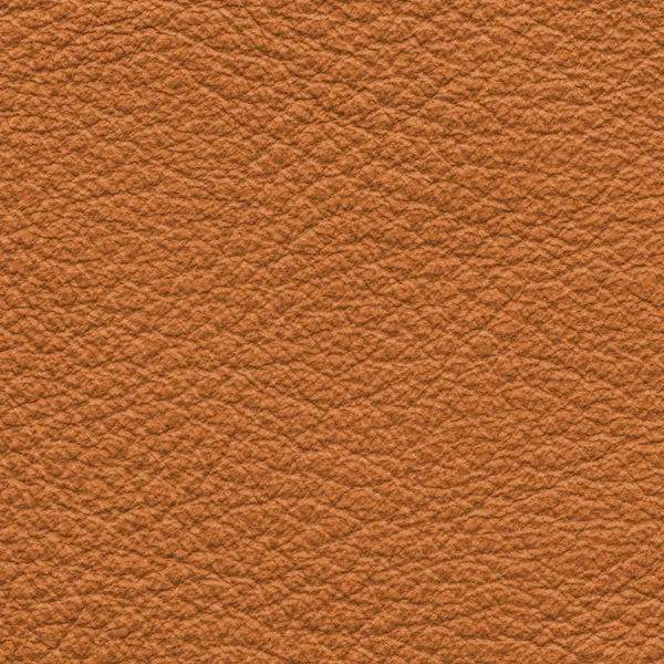 Textura de cuero naranja como fondo para trabajos de diseño — Foto de Stock