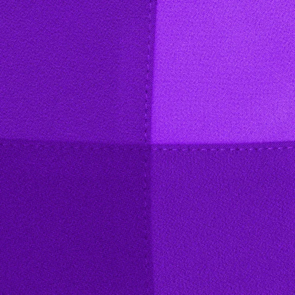 背景として 3 つの濃淡の紫の生地テクスチャ — ストック写真